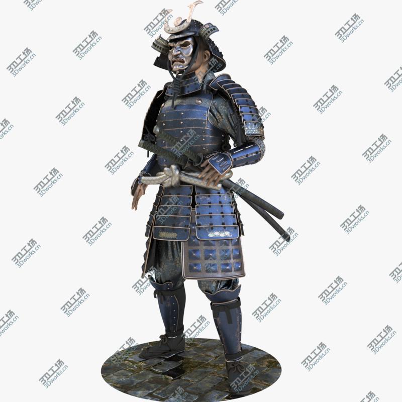 images/goods_img/2021040232/Samurai Armor 3D model/2.jpg